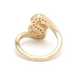 Lab Grown Diamond Oval Wave Ring