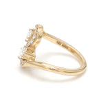 Lab Grown Diamond Oval Wave Ring