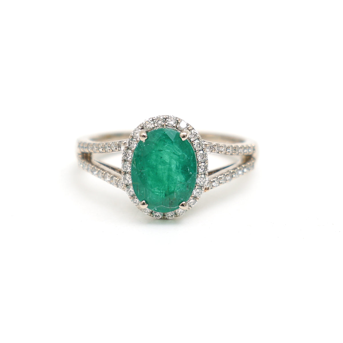 Emerald Diamond Ring