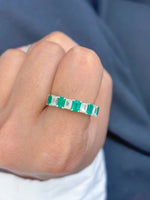 Emerald Diamond Ring