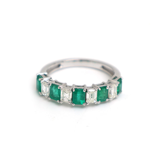 Emerald Diamond Ring