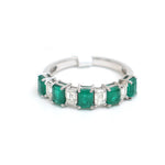 Emerald Diamond Ring