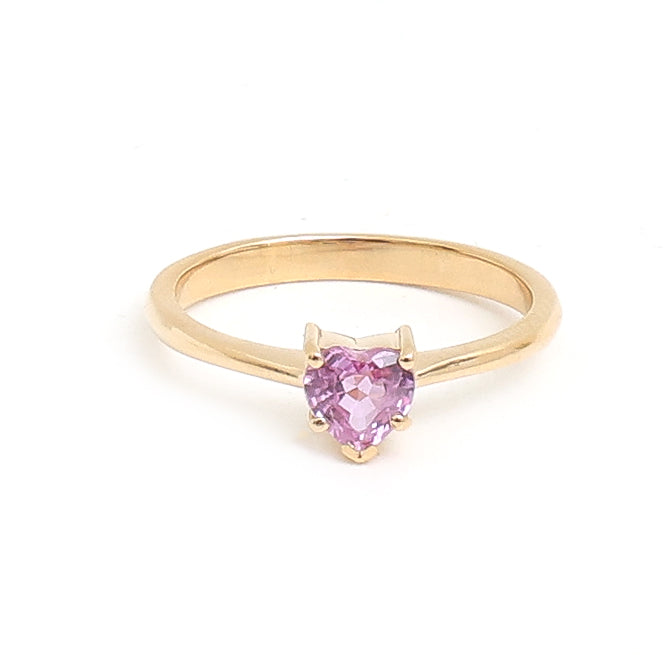 Pink Sapphire Ring
