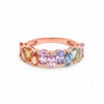 Rainbow Sapphire Ring