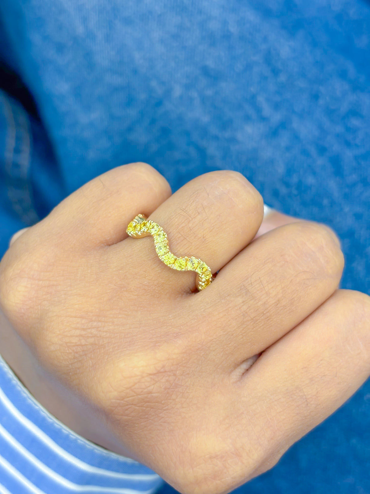 Yellow Sapphire Ring