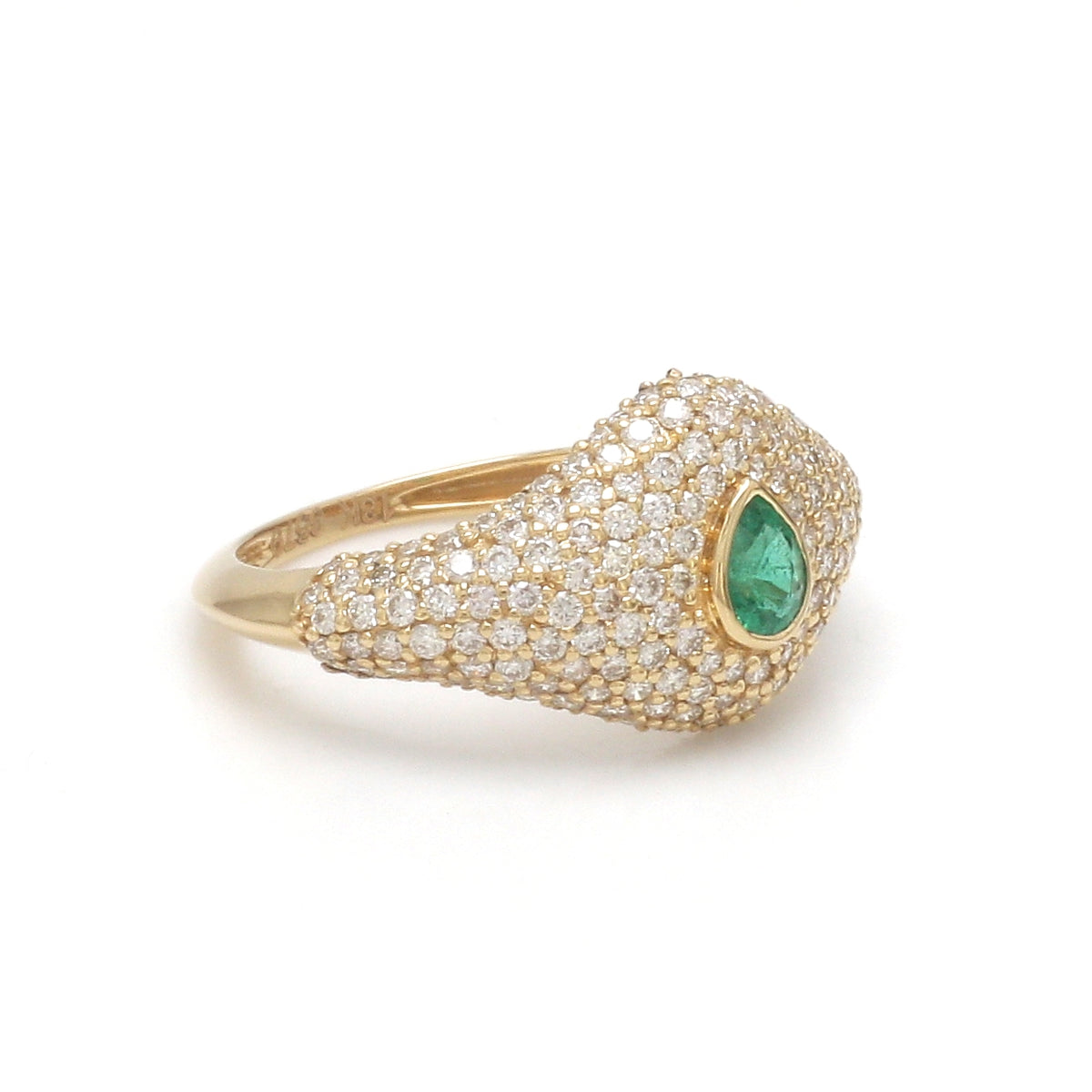 Diamond Emerald Ring