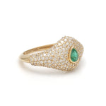 Diamond Emerald Ring