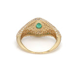 Diamond Emerald Ring