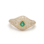 Diamond Emerald Ring