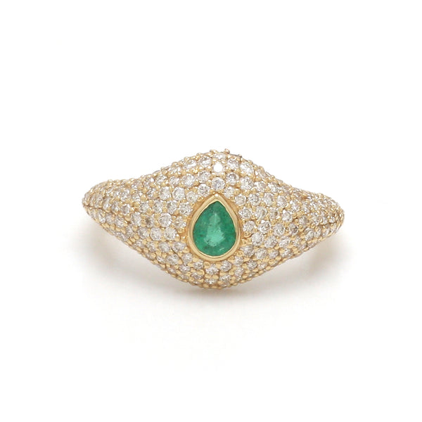 Diamond Emerald Ring