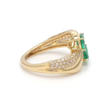 Diamond Emerald Ring
