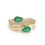 Diamond Emerald Ring