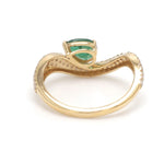 Diamond Emerald Ring