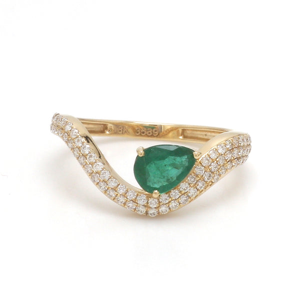 Diamond Emerald Ring