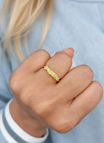 Yellow Diamond Ring