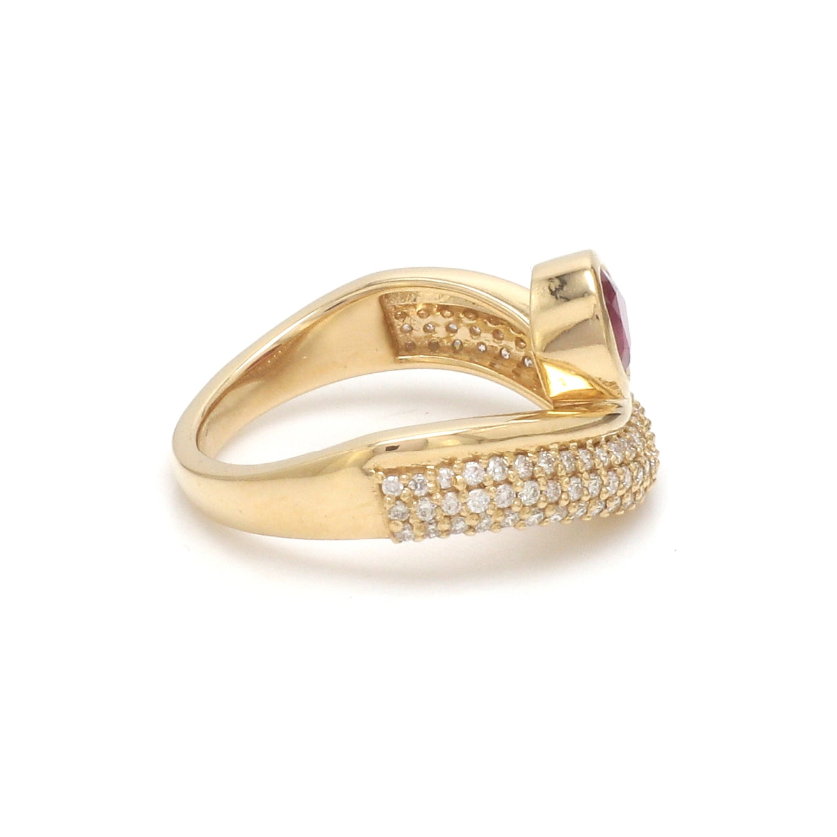 Diamond Ruby Ring