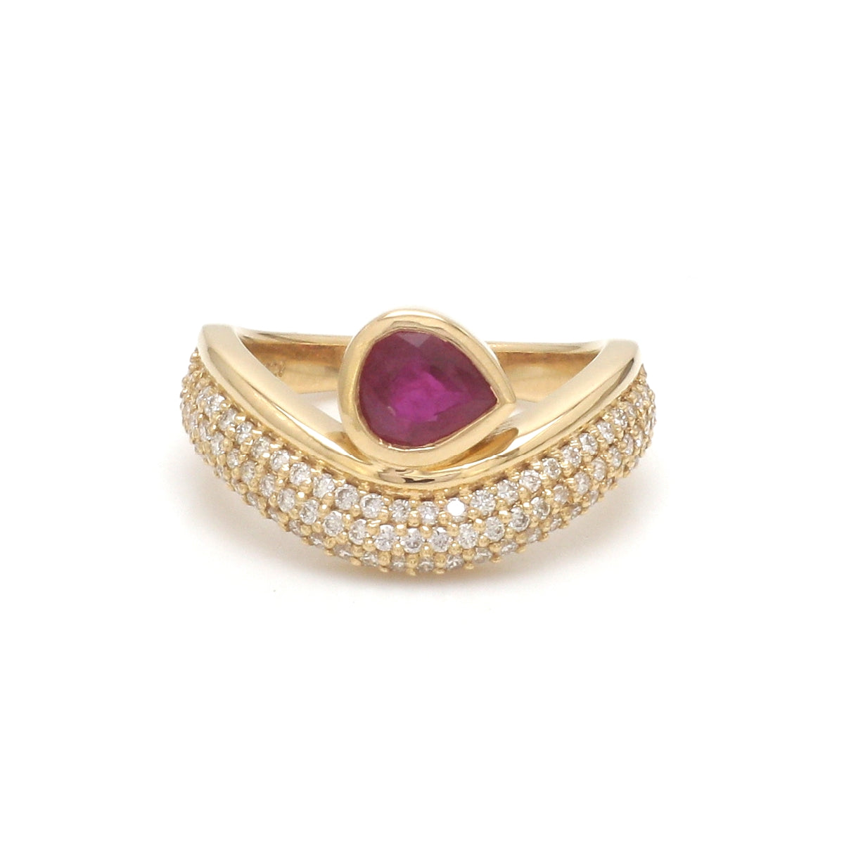 Diamond Ruby Ring