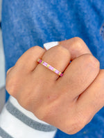Pink Sapphire Ring