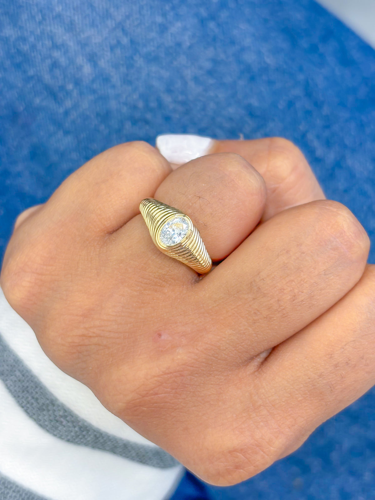 Lab Grown Diamond Pinky Ring