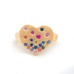 Rainbow Sapphire Ring