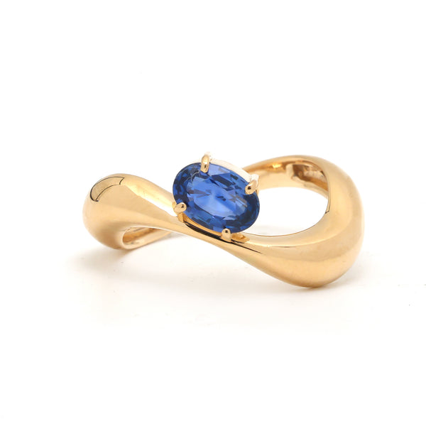 JPRG-3660/9248 Blue Sapphire Ring