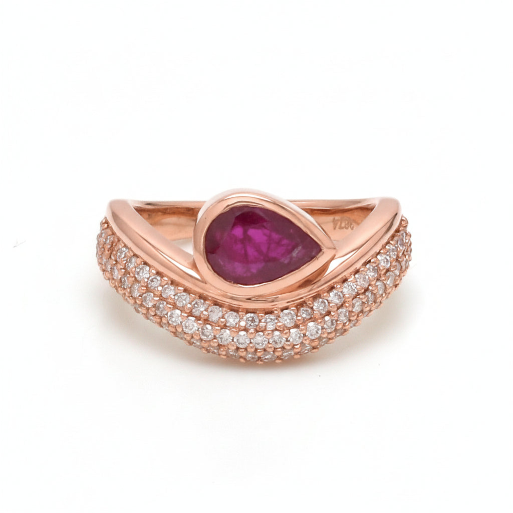 Ruby Diamond Ring