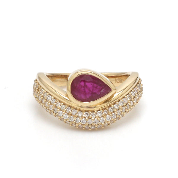 Ruby Diamond Ring
