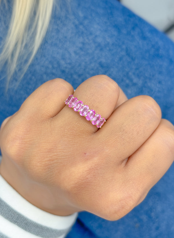JPRG-3675/9263 Pink Sapphire Ring