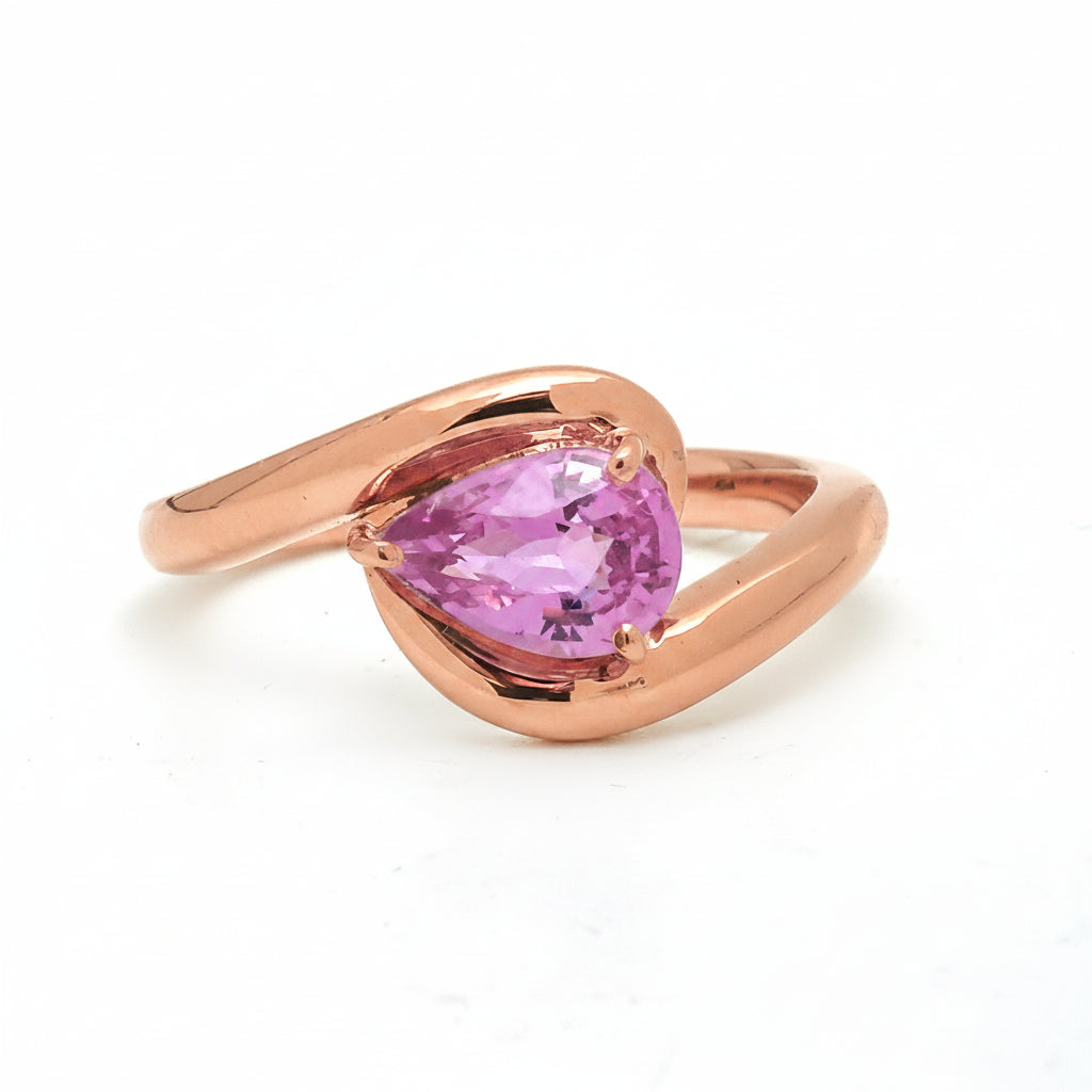 Pink Sapphire Ring