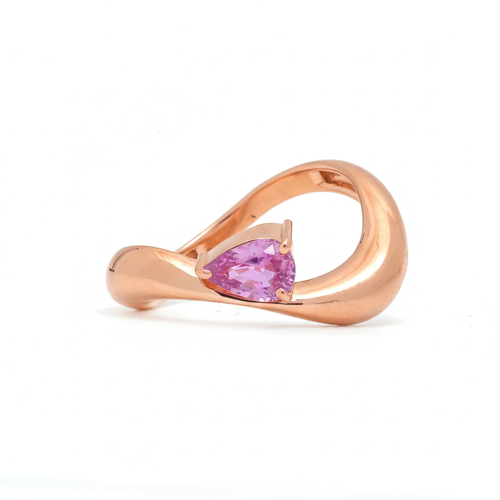 Pink Sapphire Ring
