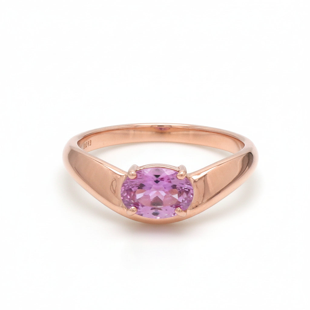 Pink Sapphire Ring