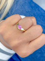 Pink Sapphire Ring