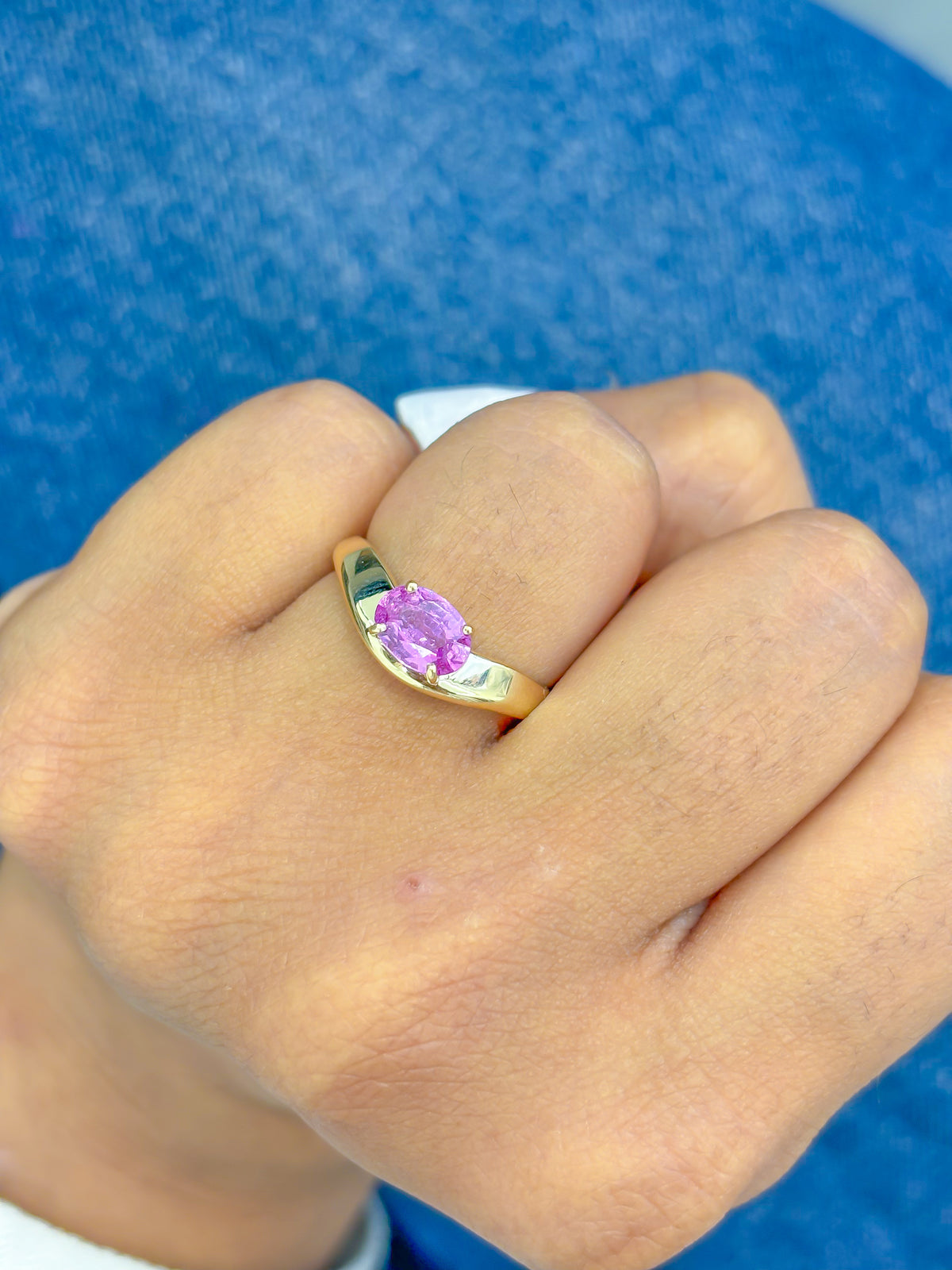 Pink Sapphire Ring