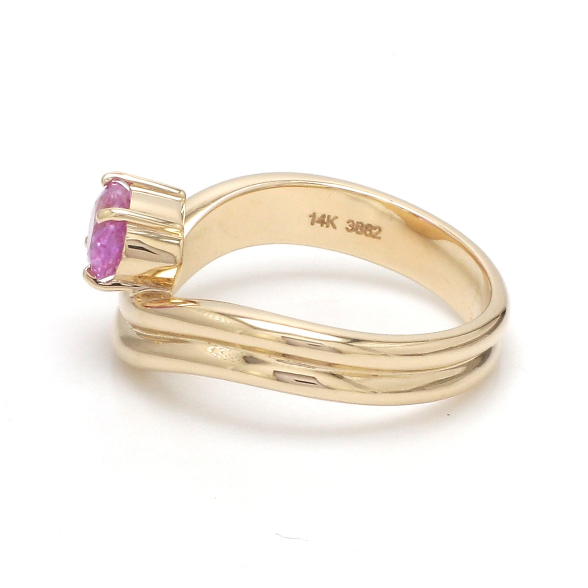 Pink Sapphire Ring