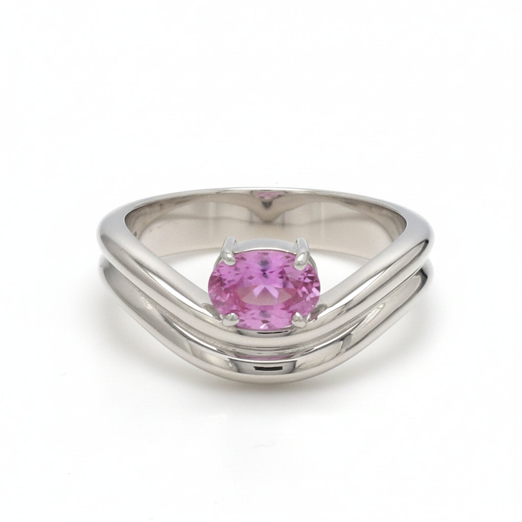Pink Sapphire Ring