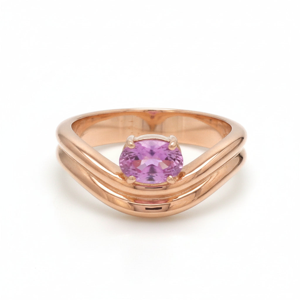 Pink Sapphire Ring