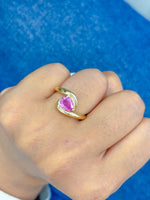 Pink Sapphire Ring