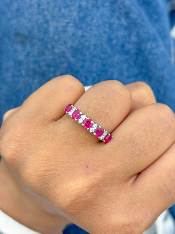 Ruby Diamond Ring