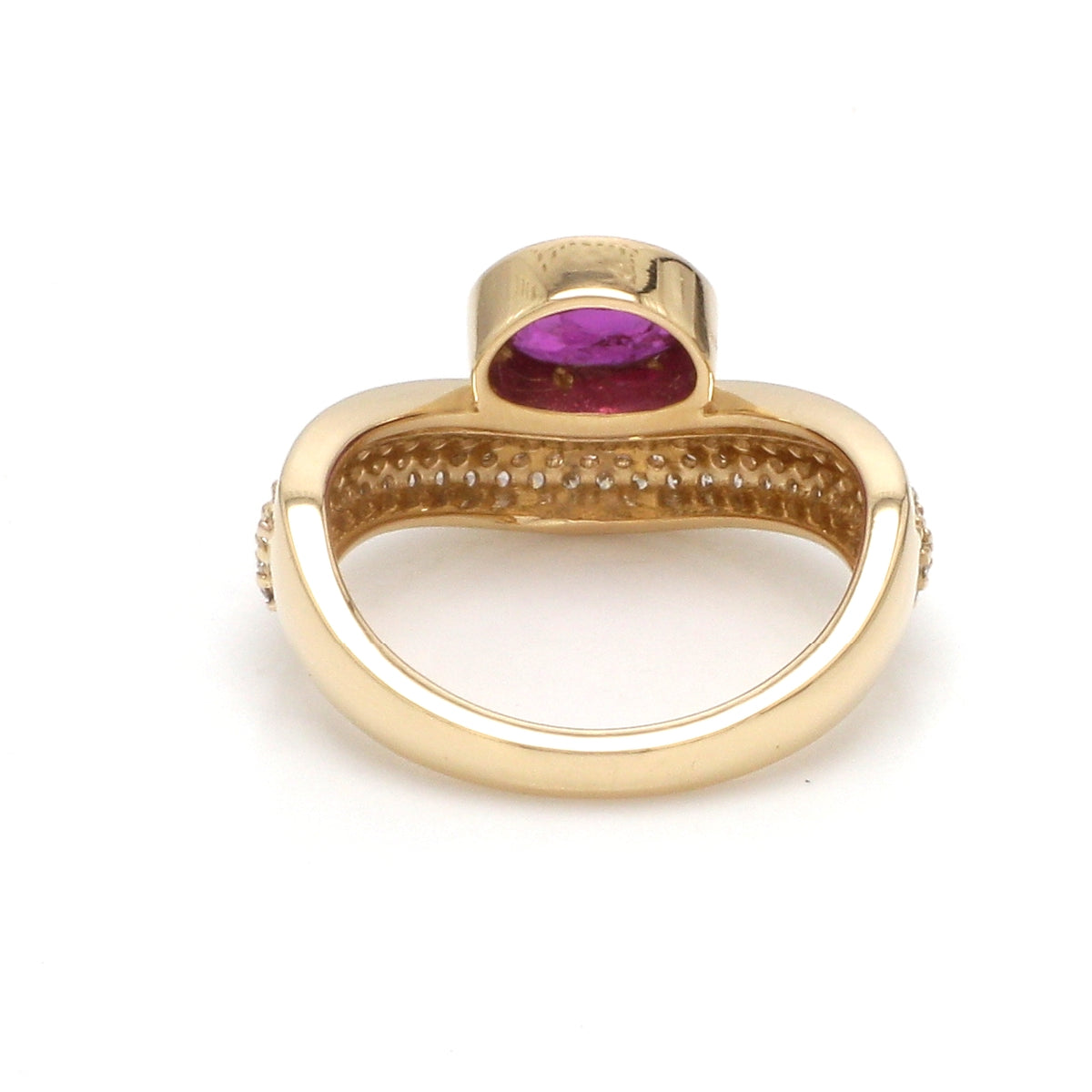 Diamond Ruby Ring