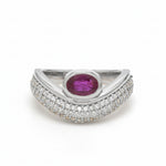 Diamond Ruby Ring