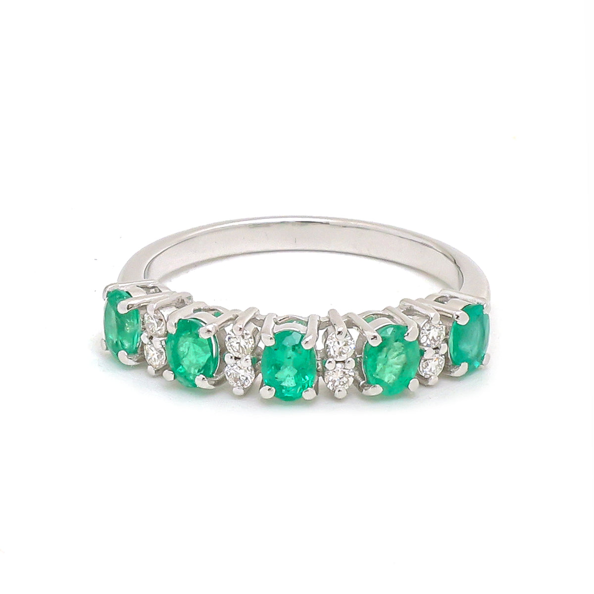 Emerald Diamond Ring
