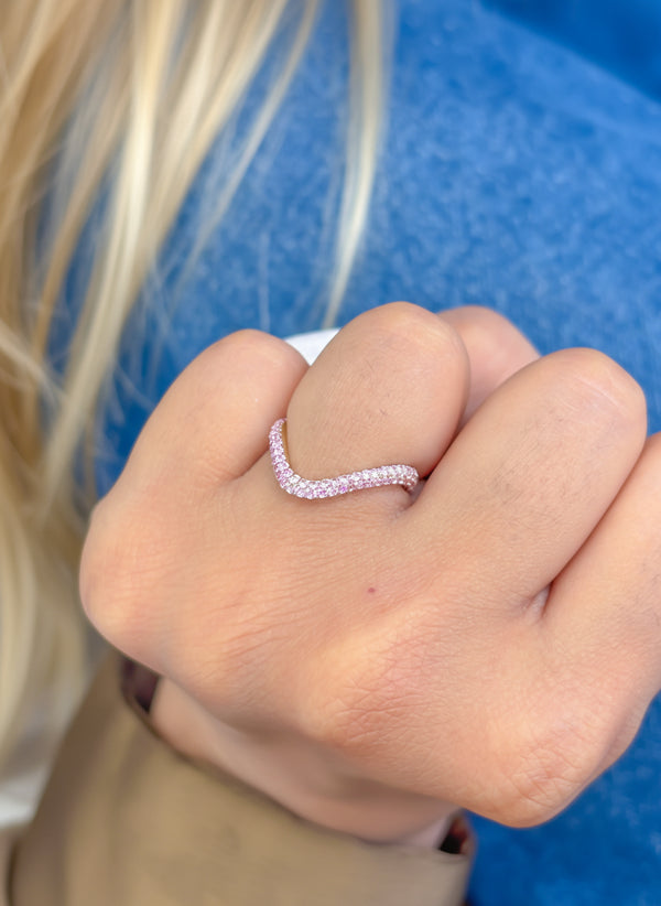 Pink Sapphire Ring