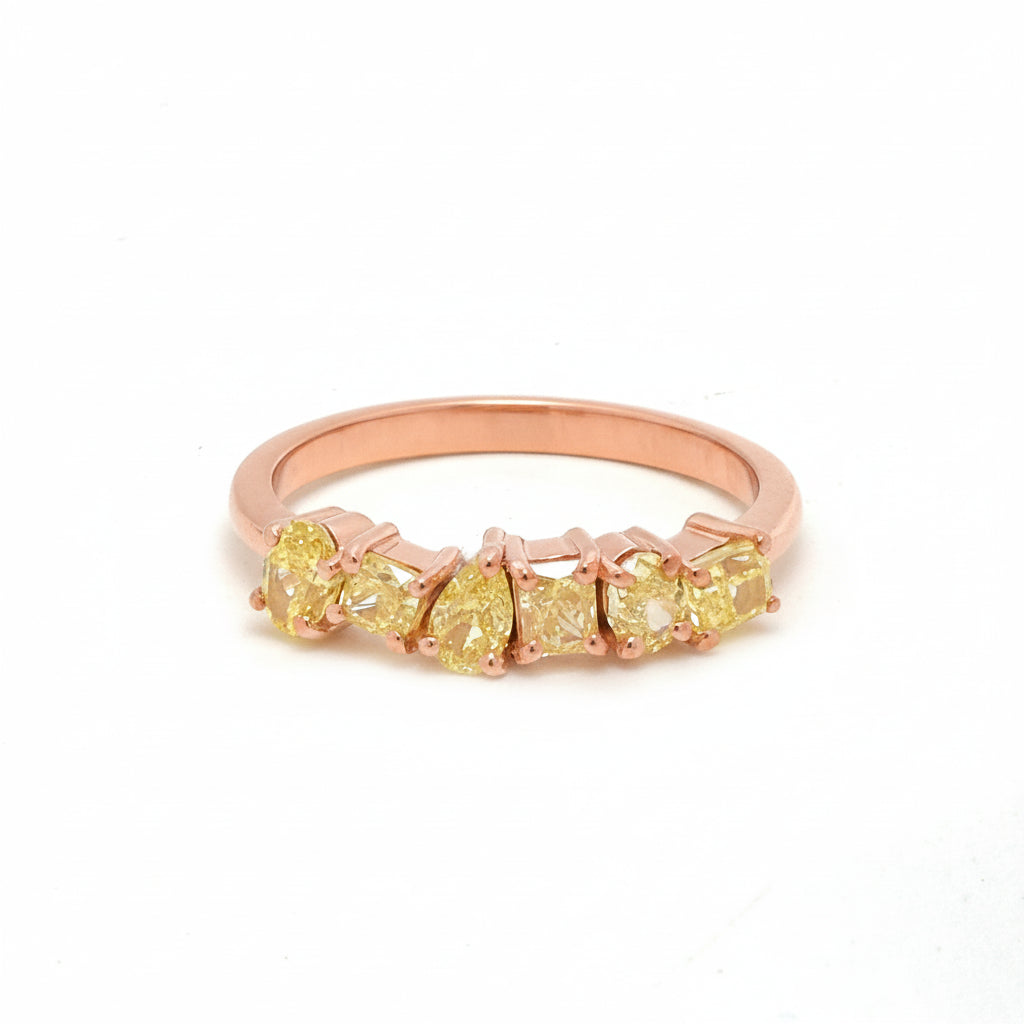Yellow Diamond Ring