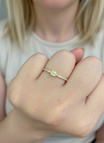 Yellow Diamond Diamond Ring