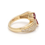 Diamond Ruby Ring