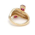 Diamond Ruby Ring