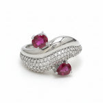 Diamond Ruby Ring