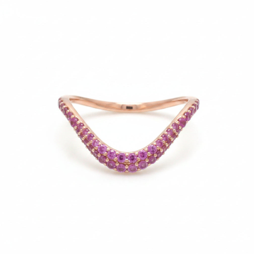 Pink Sapphire Ring