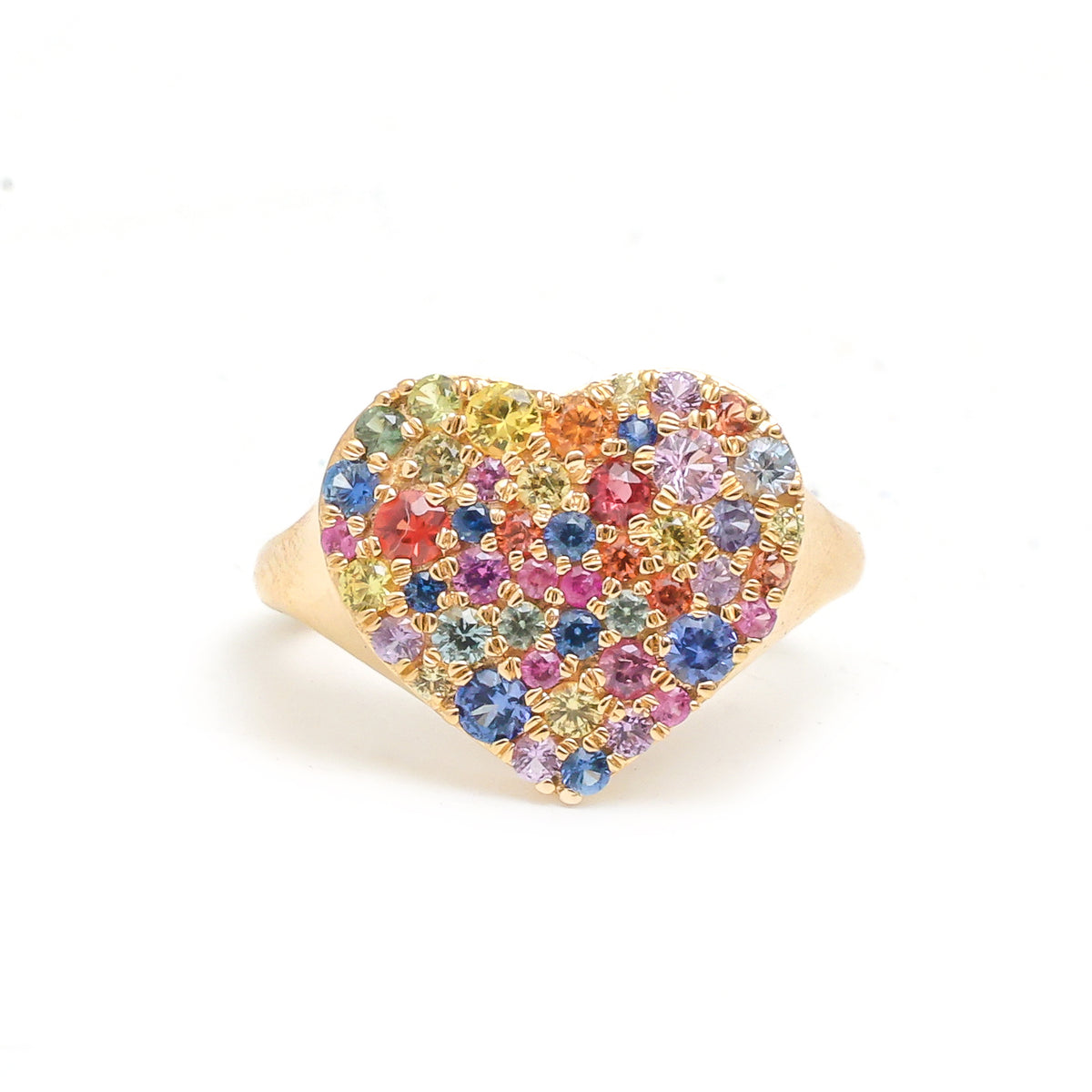 Rainbow Sapphire Ring