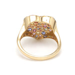 Rainbow Sapphire Ring